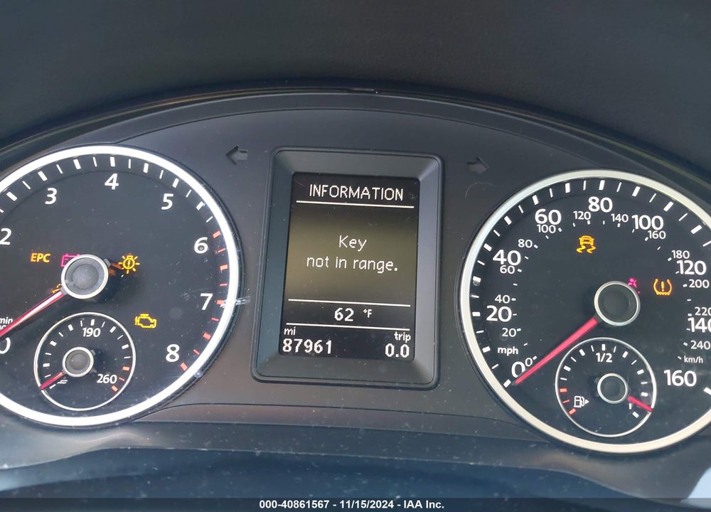 2015 VOLKSWAGEN TIGUAN SE VIN: WVGAV7AX1FW502320