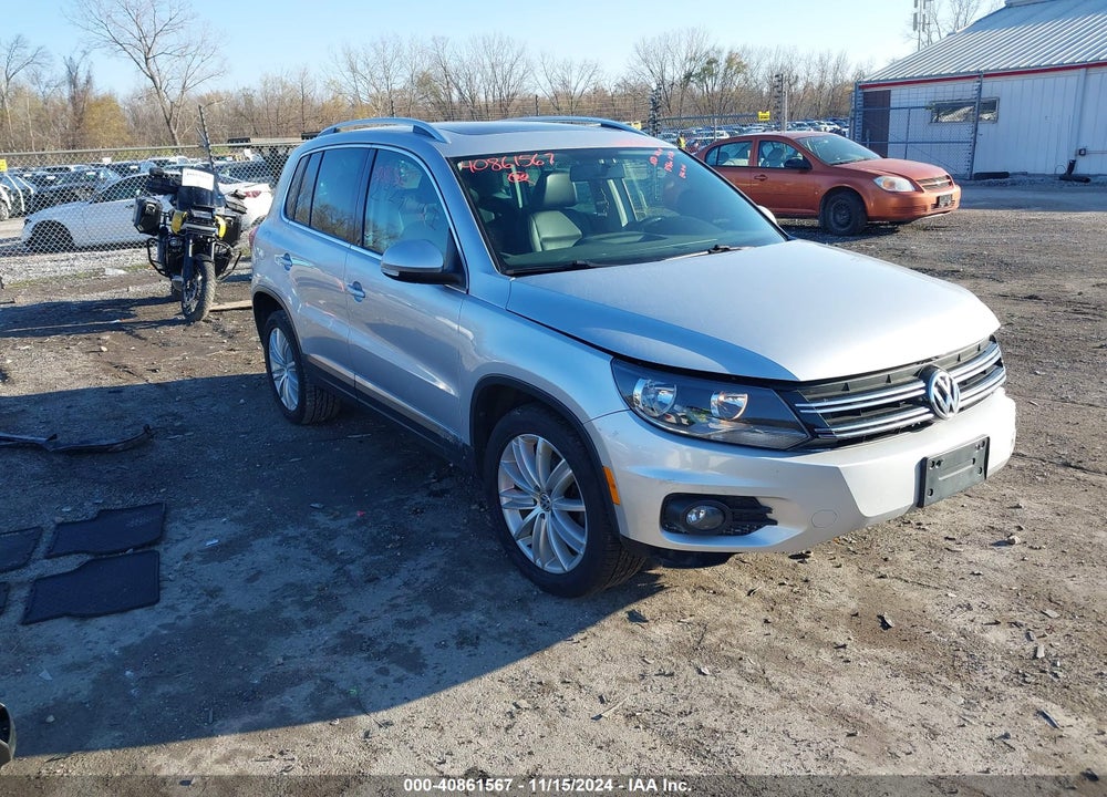 2015 VOLKSWAGEN TIGUAN SE VIN: WVGAV7AX1FW502320