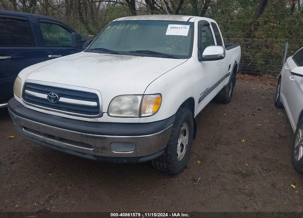 2002 TOYOTA TUNDRA SR5 VIN: 5TBBN44162S228999