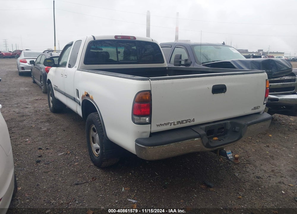 2002 TOYOTA TUNDRA SR5 VIN: 5TBBN44162S228999
