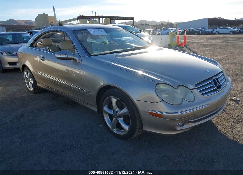 2004 MERCEDES-BENZ CLK 320 VIN: WDBTJ65J24F078649