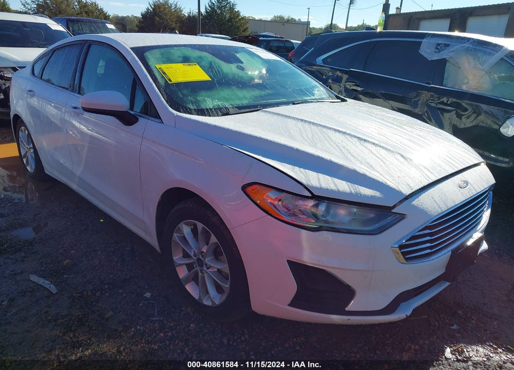 2019 FORD FUSION SE VIN: 3FA6P0HD0KR123111