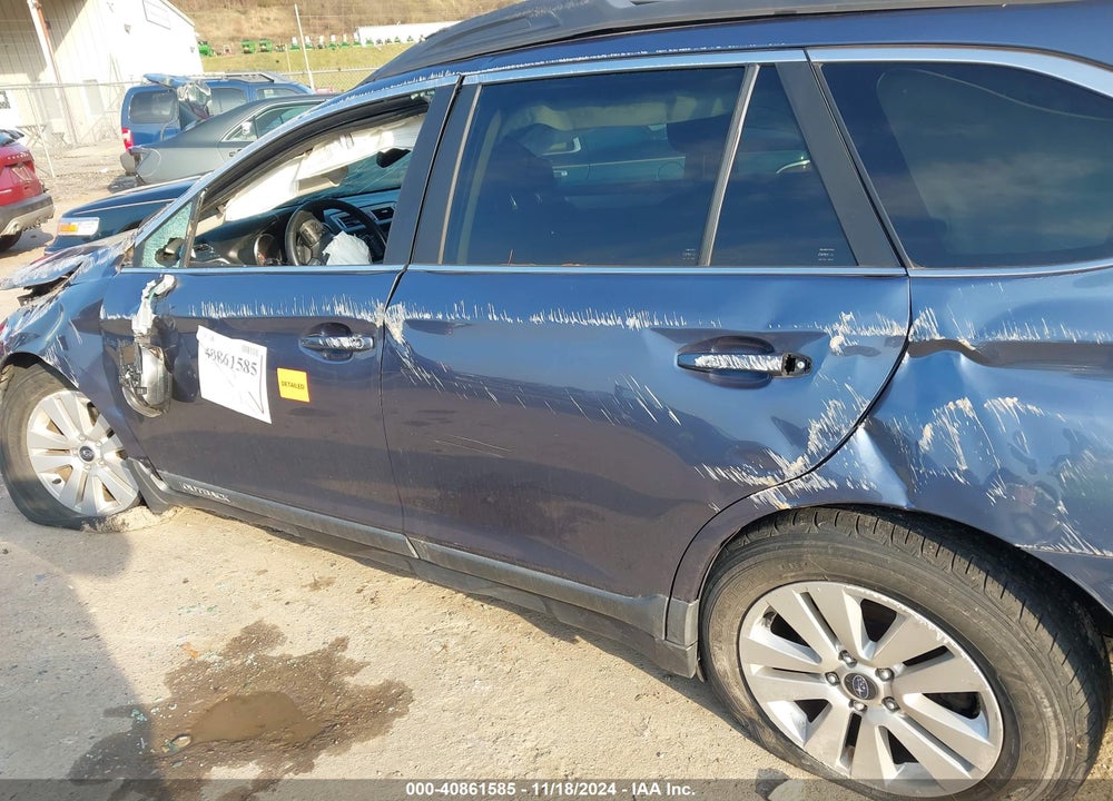 2016 SUBARU OUTBACK 2.5I PREMIUM VIN: 4S4BSAFCXG3304872