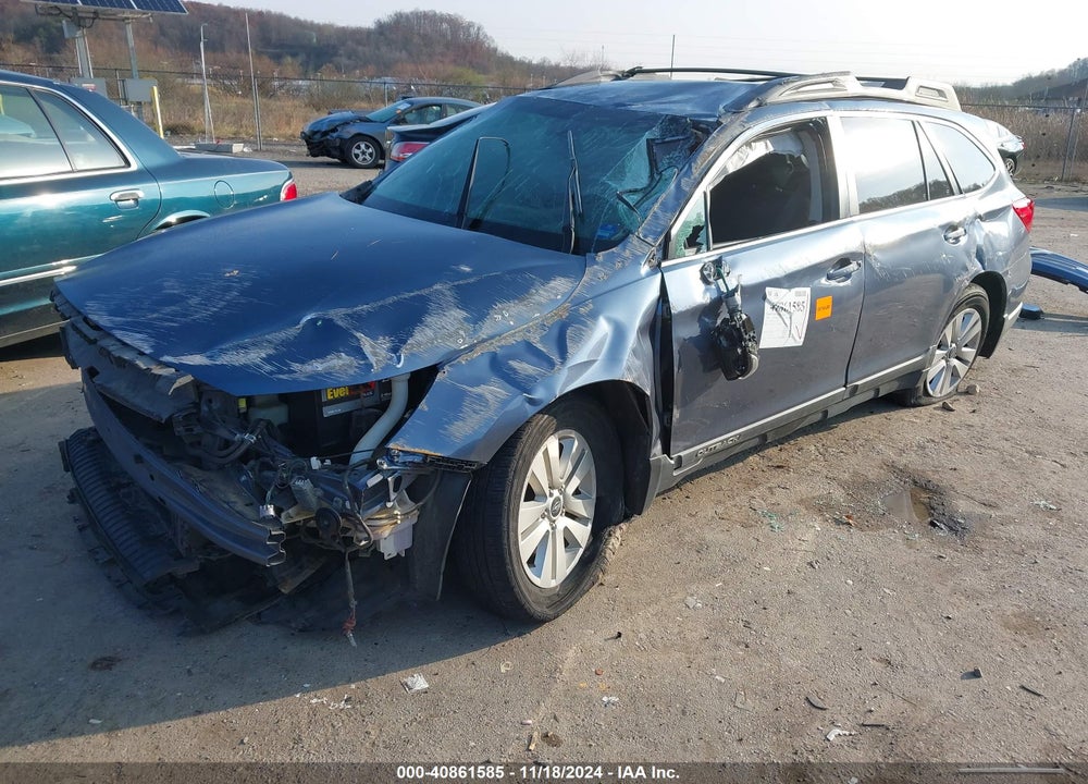2016 SUBARU OUTBACK 2.5I PREMIUM VIN: 4S4BSAFCXG3304872