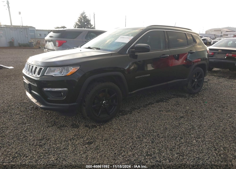 2018 JEEP COMPASS LATITUDE 4X4 VIN: 3C4NJDBB9JT114673