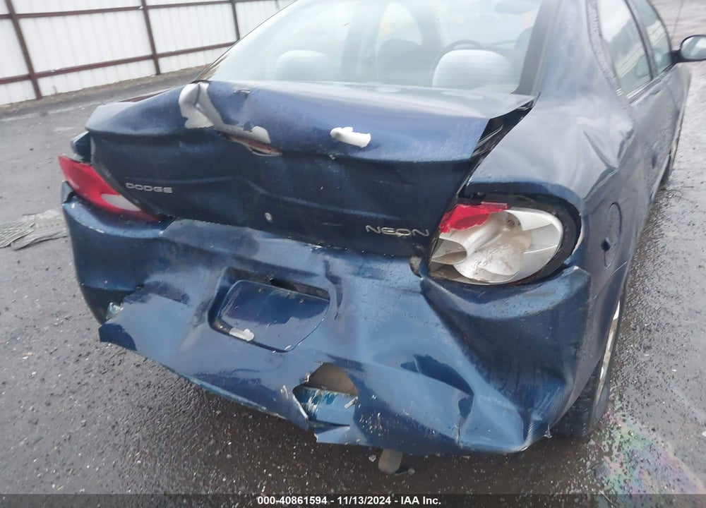 2000 DODGE NEON HIGHLINE VIN: 1B3ES46C3YD798735