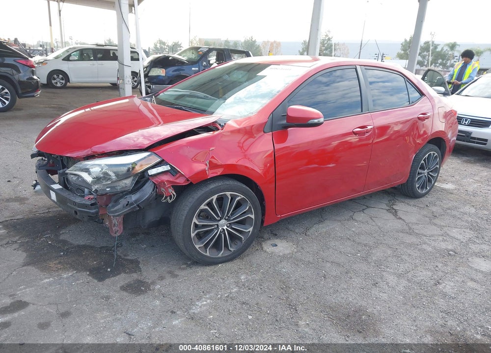 2016 TOYOTA COROLLA S PLUS VIN: 5YFBURHE2GP472055