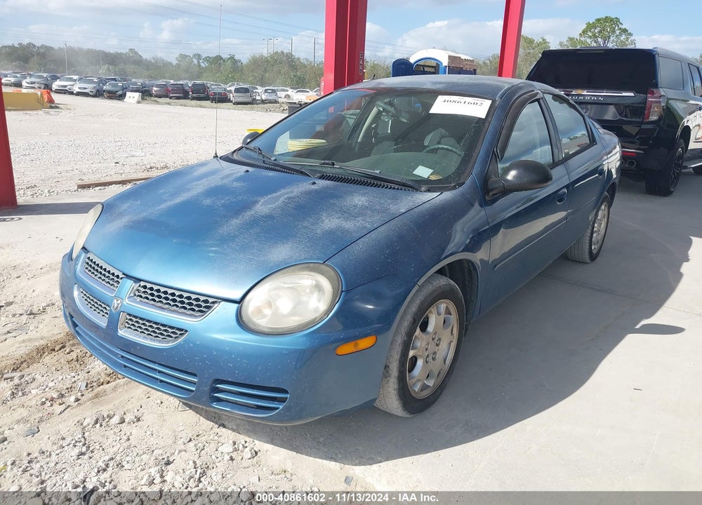 2003 DODGE NEON SXT VIN: 1B3ES56C33D126558