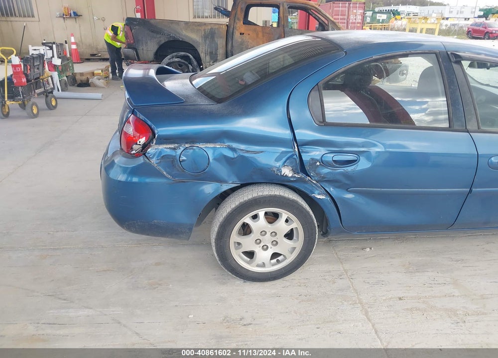 2003 DODGE NEON SXT VIN: 1B3ES56C33D126558