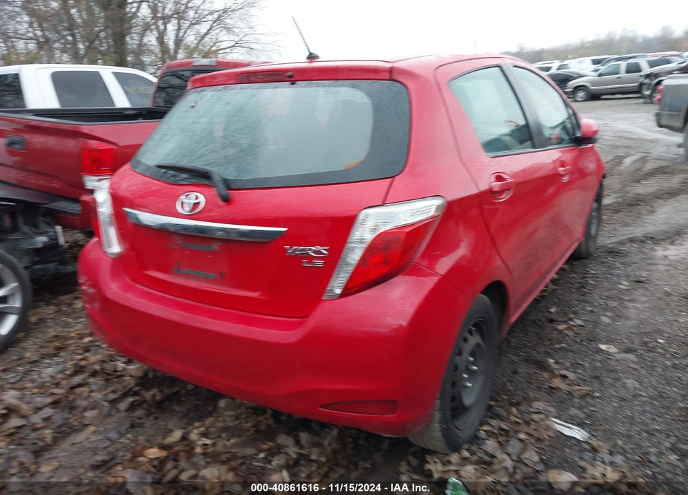 2014 TOYOTA YARIS LE (TMMF PLANT) VIN: VNKKTUD3XEA000849