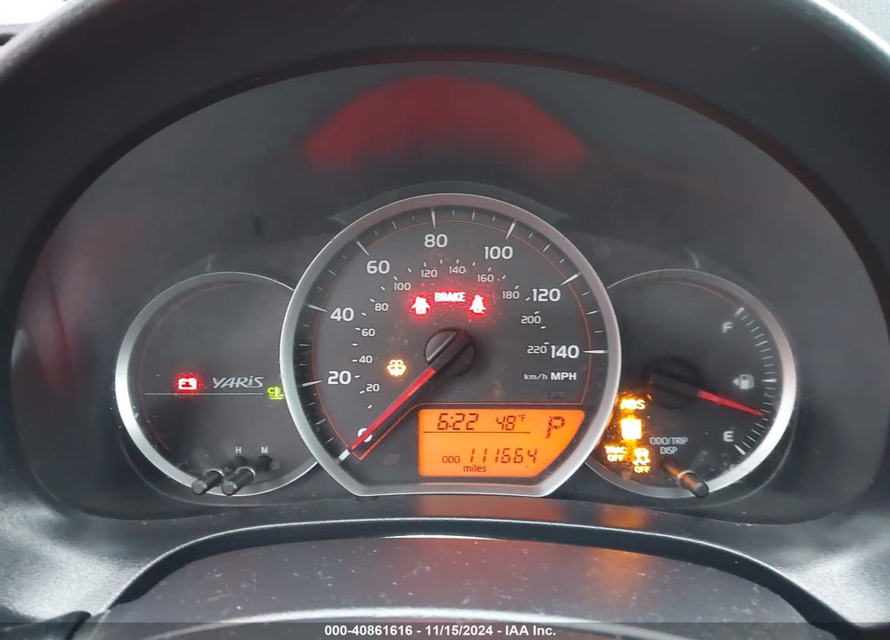 2014 TOYOTA YARIS LE (TMMF PLANT) VIN: VNKKTUD3XEA000849