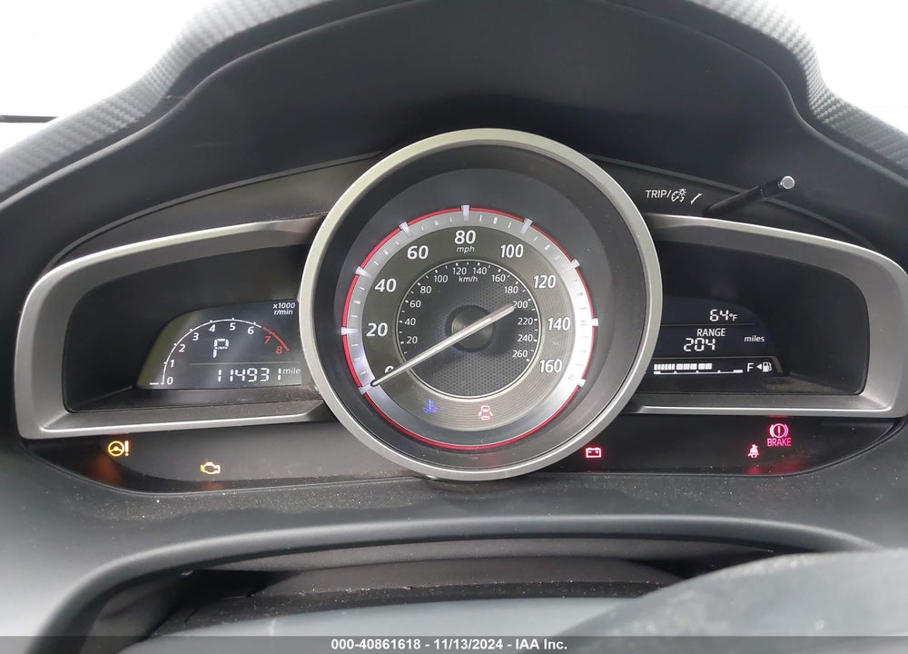 2014 MAZDA 3 I GRAND TOURING VIN: JM1BM1M78E1109401