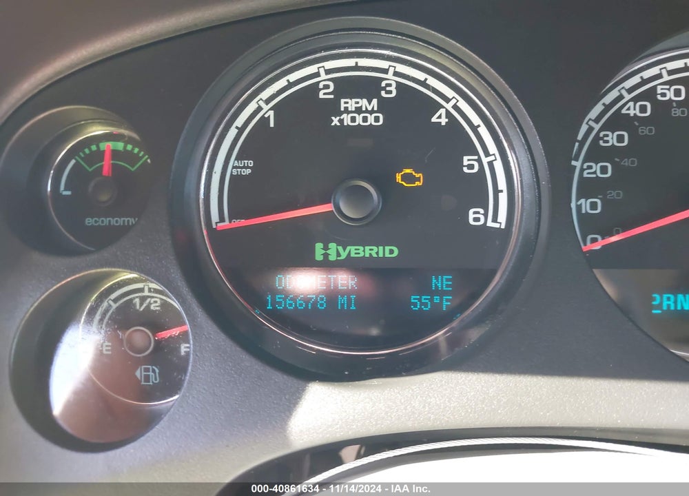 2011 CHEVROLET TAHOE HYBRID VIN: 1GNSKDFJ3BR153617