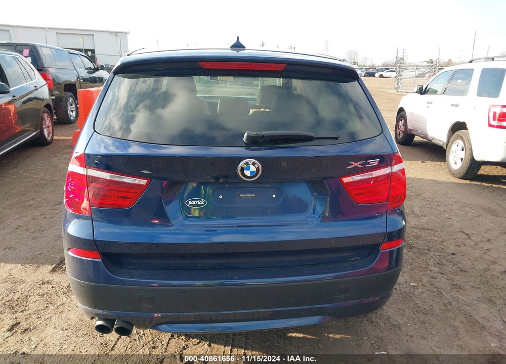 2014 BMW X3 XDRIVE35I VIN: 5UXWX7C54E0K31172