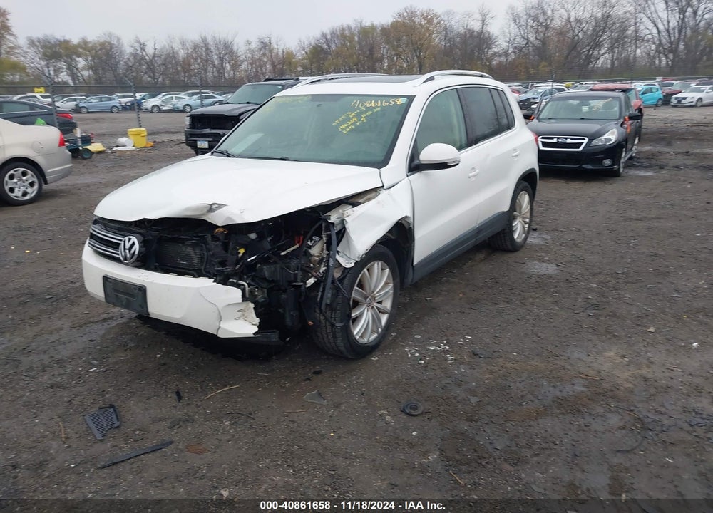 2013 VOLKSWAGEN TIGUAN VIN: WVGBV3AX5DW063309