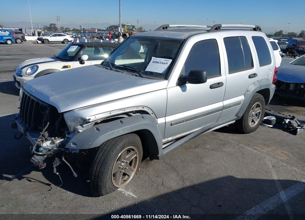 2005 JEEP LIBERTY RENEGADE VIN: 1J4GK38K45W596566