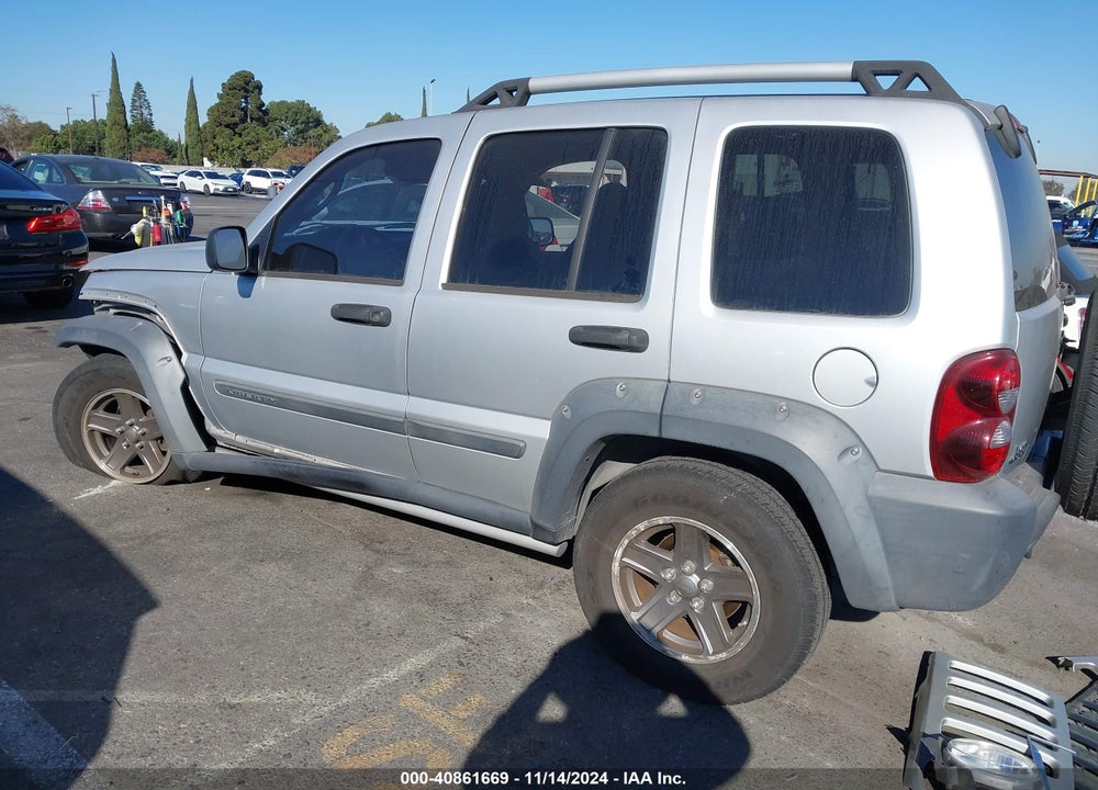 2005 JEEP LIBERTY RENEGADE VIN: 1J4GK38K45W596566