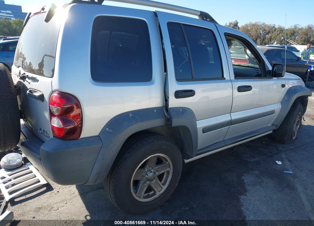 2005 JEEP LIBERTY RENEGADE VIN: 1J4GK38K45W596566
