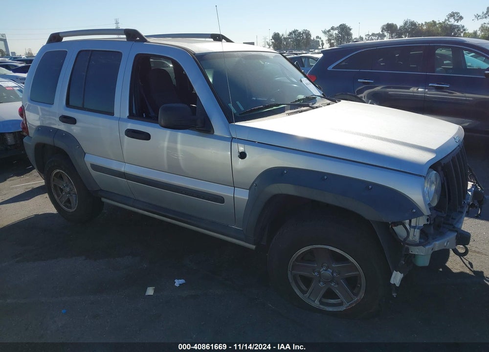 2005 JEEP LIBERTY RENEGADE VIN: 1J4GK38K45W596566