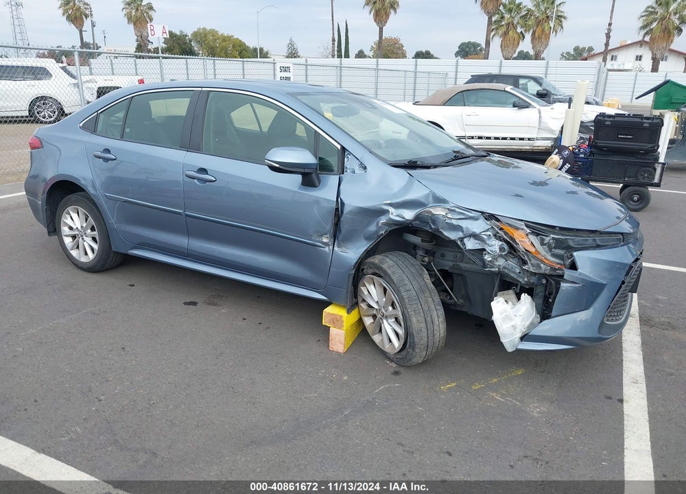 2020 TOYOTA COROLLA XLE VIN: JTDFPRAE4LJ117082