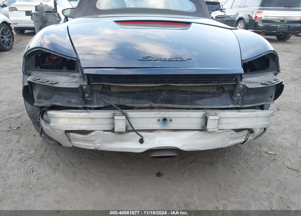 2001 PORSCHE BOXSTER VIN: WP0CA29861U620523