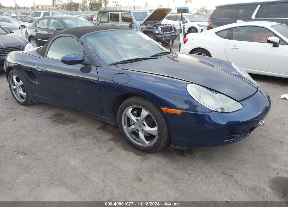 2001 PORSCHE BOXSTER VIN: WP0CA29861U620523