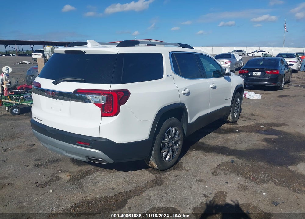 2022 GMC ACADIA FWD SLT VIN: 1GKKNML47NZ163607
