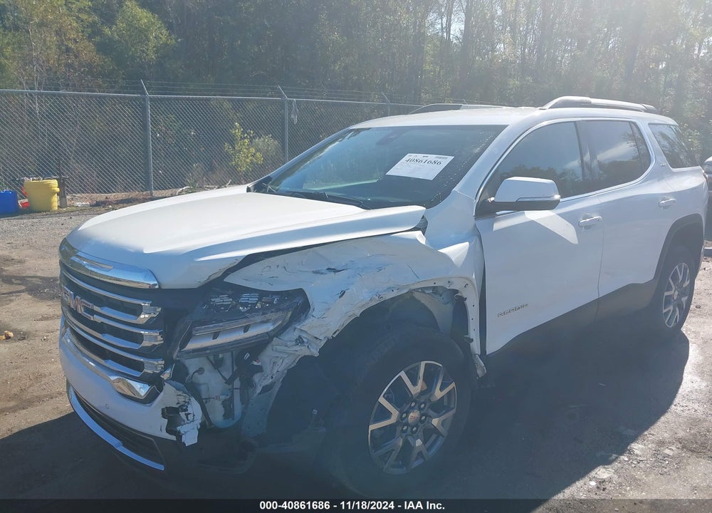 2022 GMC ACADIA FWD SLT VIN: 1GKKNML47NZ163607