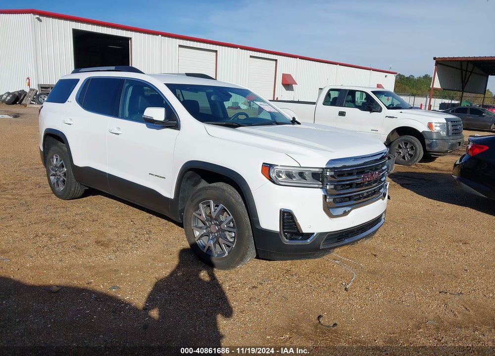2022 GMC ACADIA FWD SLT VIN: 1GKKNML47NZ163607