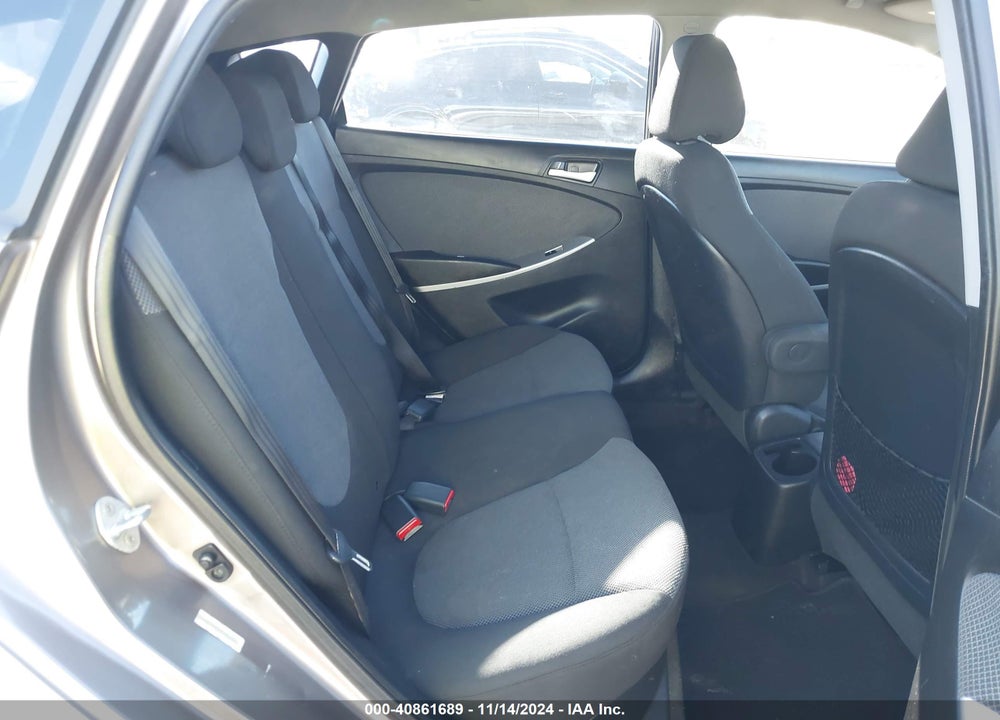 2014 HYUNDAI ACCENT GS VIN: KMHCT5AE6EU189650