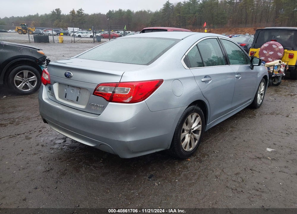 2017 SUBARU LEGACY VIN: 4S3BNAB66H3016537