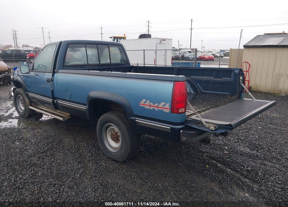 1988 CHEVROLET GMT-400 K3500 VIN: 1GCGK34N2JE170316