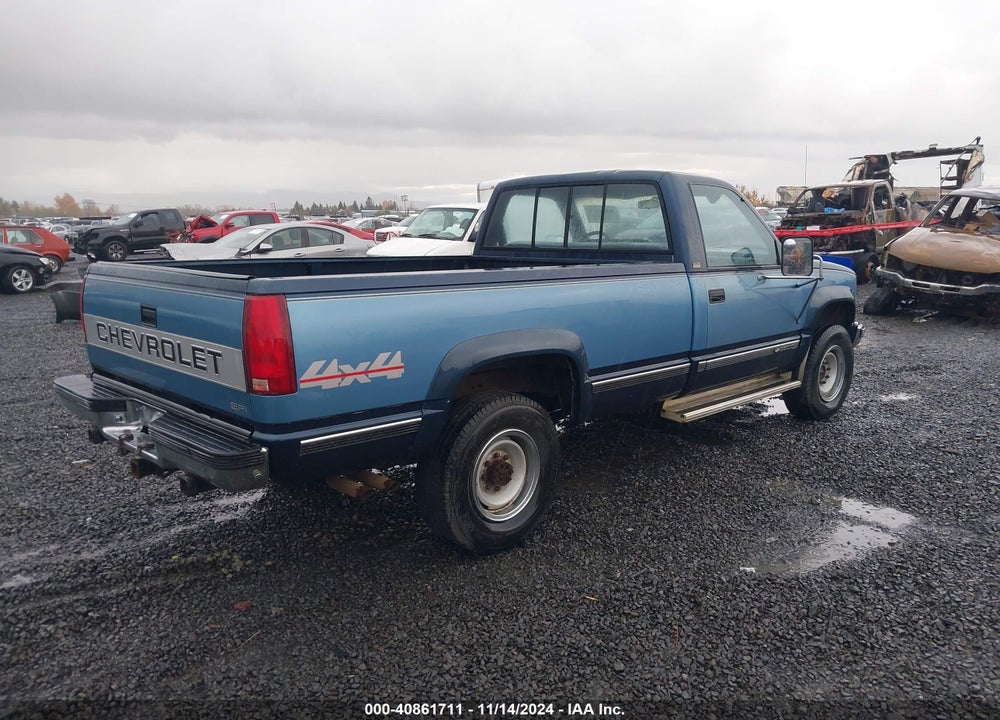 1988 CHEVROLET GMT-400 K3500 VIN: 1GCGK34N2JE170316
