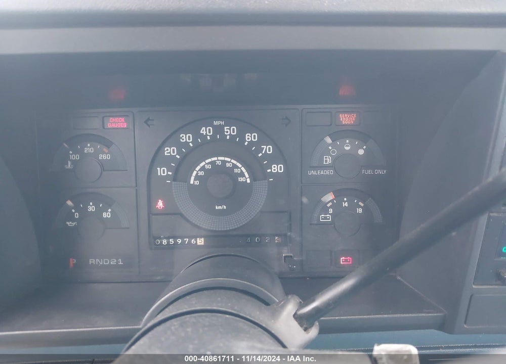1988 CHEVROLET GMT-400 K3500 VIN: 1GCGK34N2JE170316