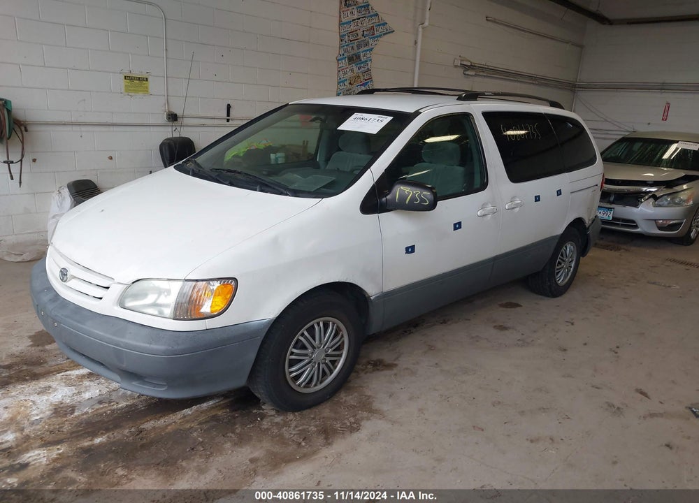 2003 TOYOTA SIENNA CE VIN: 4T3ZF19C53U542784