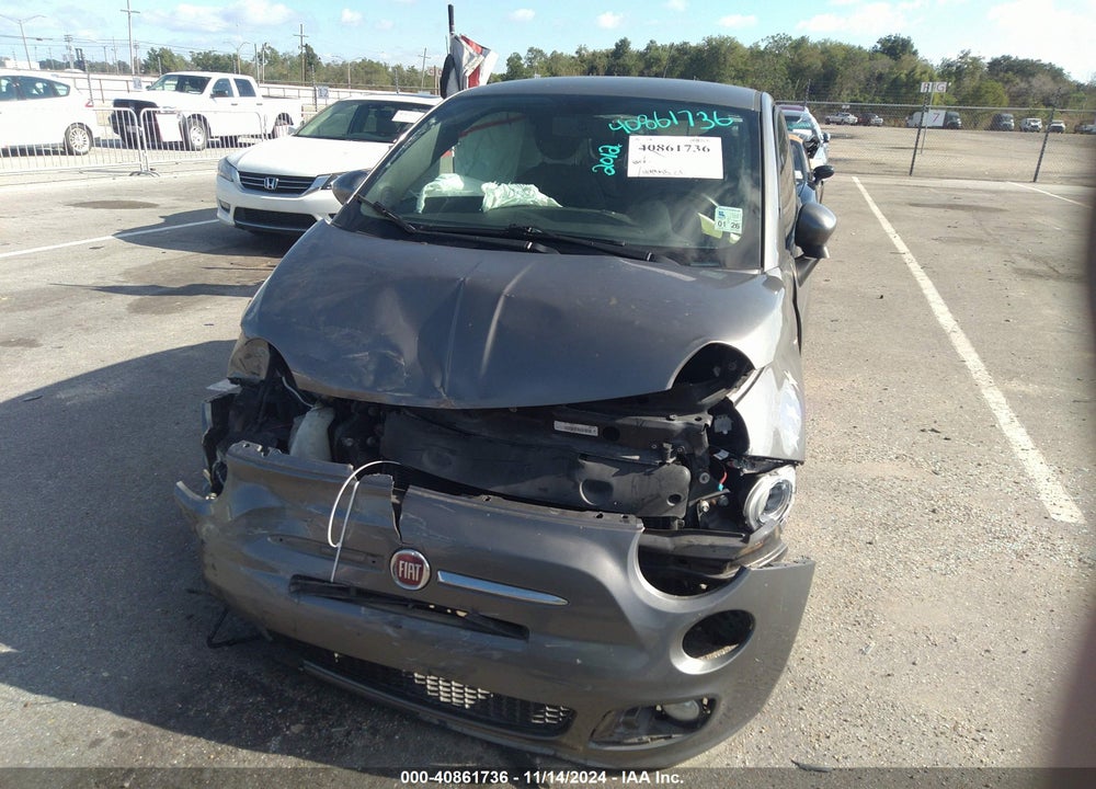 2012 FIAT 500 SPORT VIN: 3C3CFFBR6CT115417