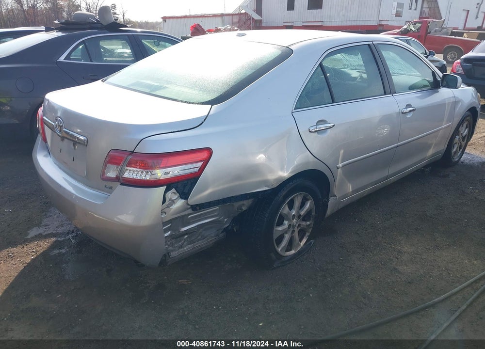 2011 TOYOTA CAMRY LE VIN: 4T1BF3EK5BU649450