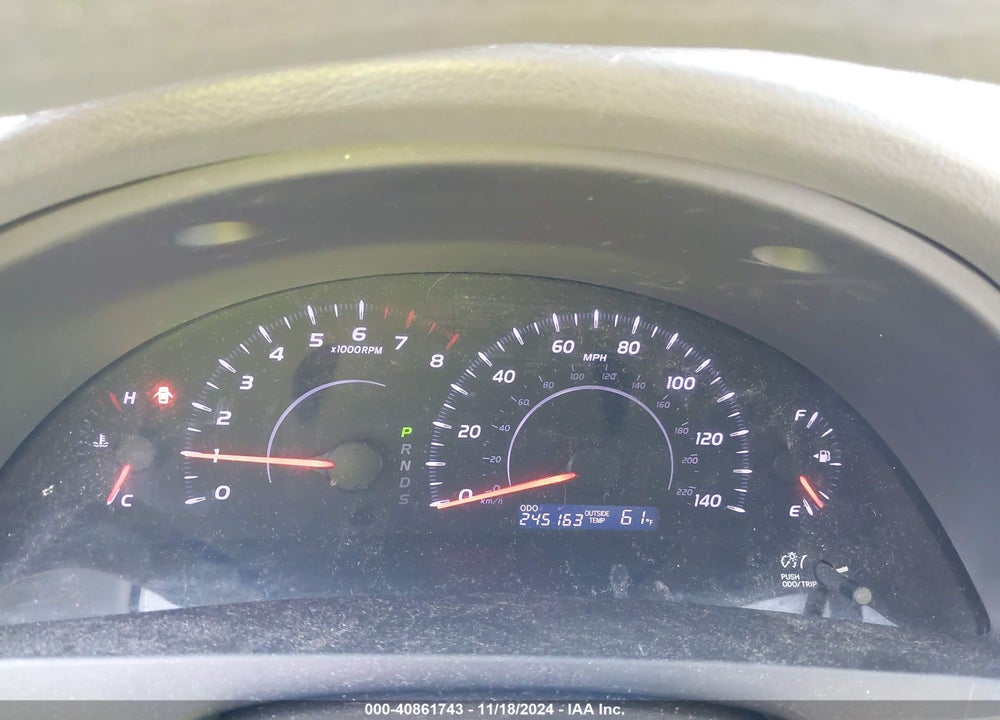 2011 TOYOTA CAMRY LE VIN: 4T1BF3EK5BU649450
