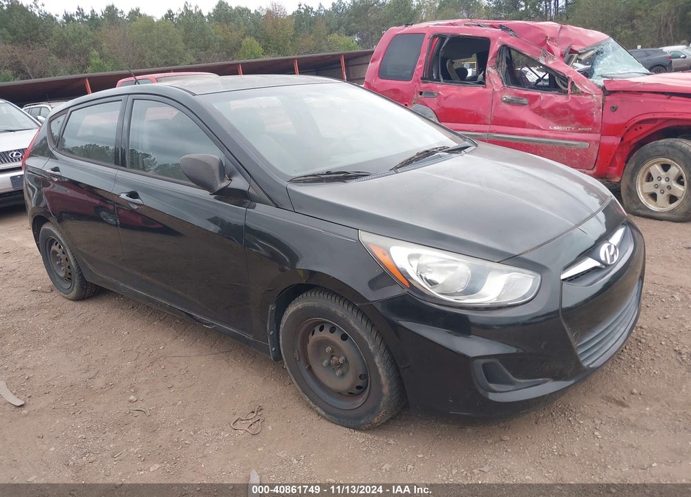 2012 HYUNDAI ACCENT GS VIN: KMHCT5AE8CU001109