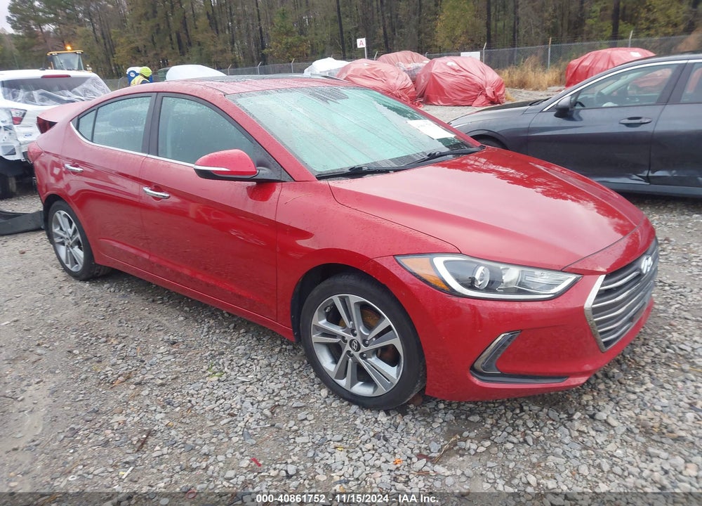 2017 HYUNDAI ELANTRA LIMITED VIN: KMHD84LF0HU228372