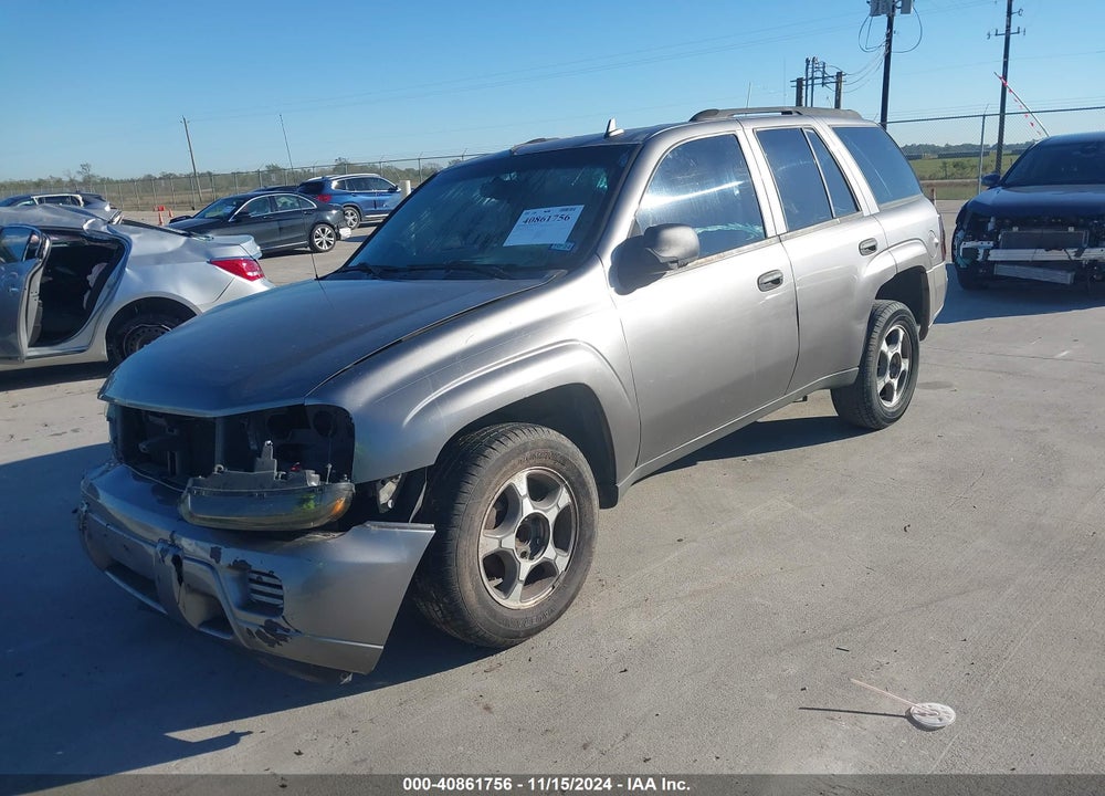 2007 CHEVROLET TRAILBLAZER LS VIN: 1GNDS13S472169197