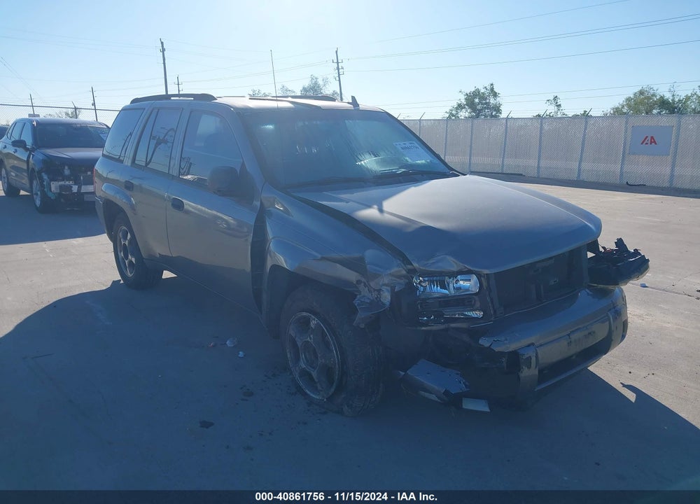 2007 CHEVROLET TRAILBLAZER LS VIN: 1GNDS13S472169197