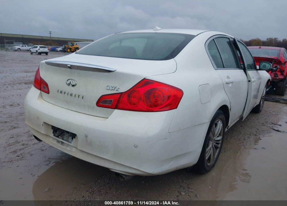 2012 INFINITI G37X VIN: JN1CV6ARXCM673215