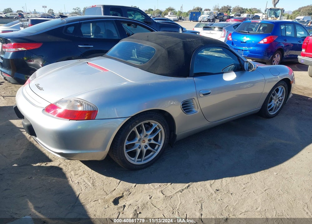 2003 PORSCHE BOXSTER VIN: WP0CA29813U621887