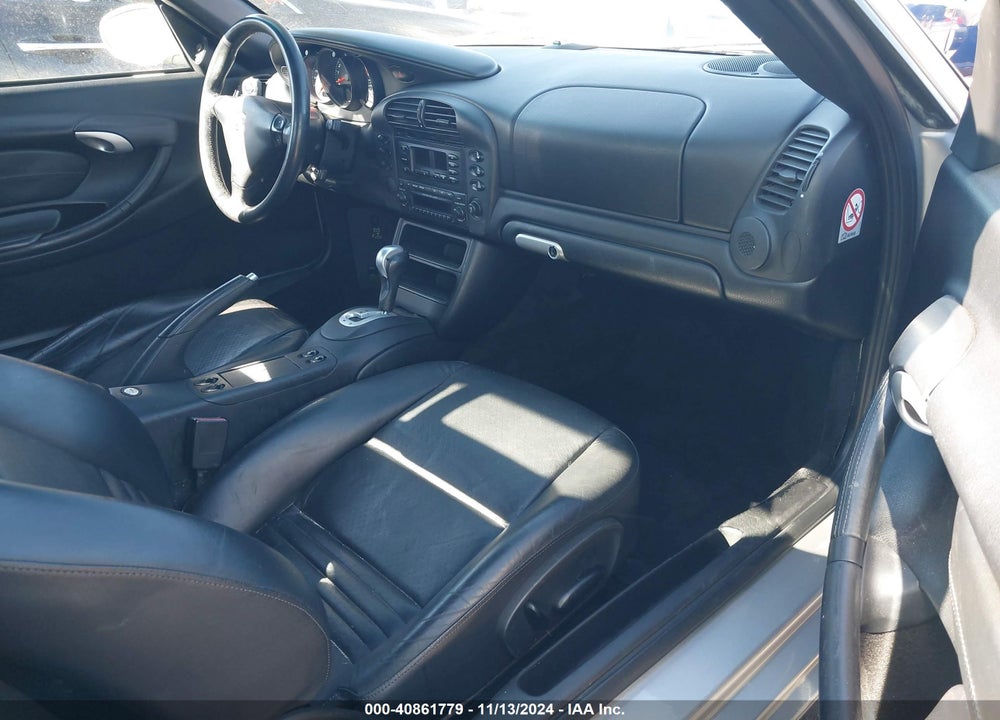 2003 PORSCHE BOXSTER VIN: WP0CA29813U621887