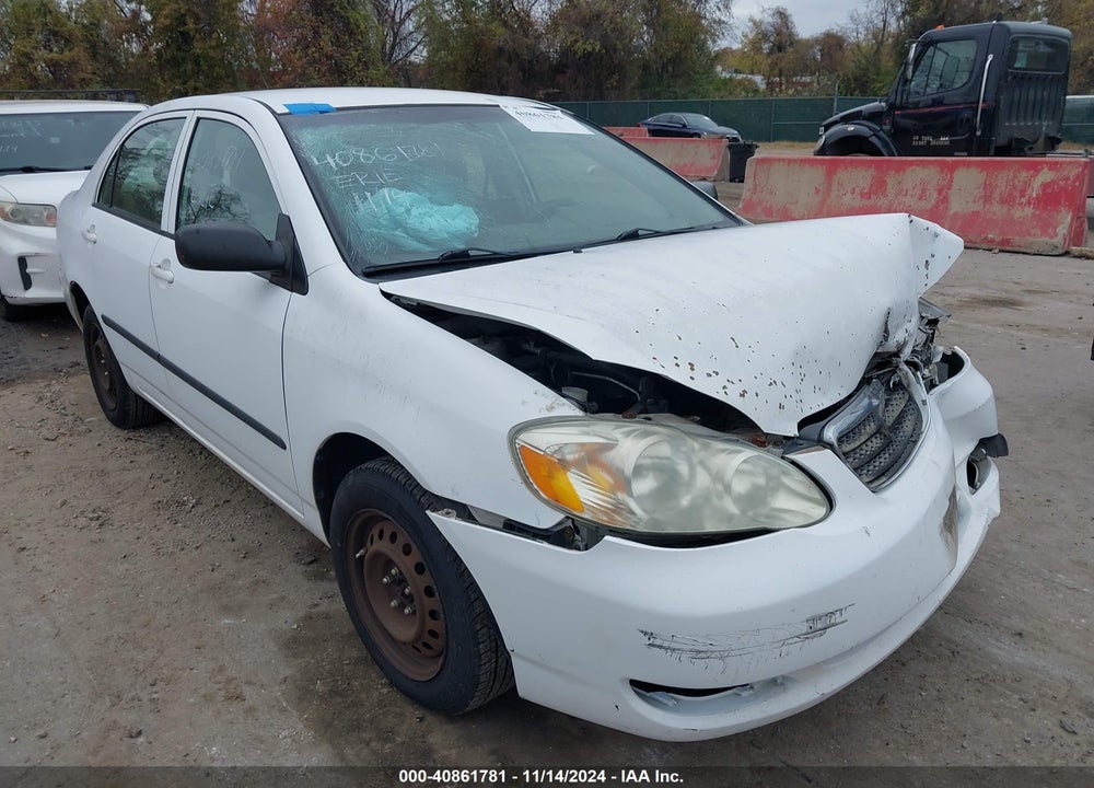 2008 TOYOTA COROLLA CE VIN: 2T1BR32E18C862668