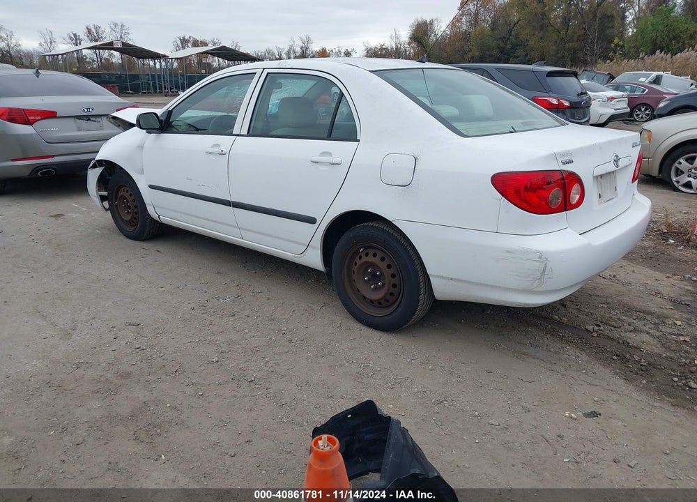2008 TOYOTA COROLLA CE VIN: 2T1BR32E18C862668