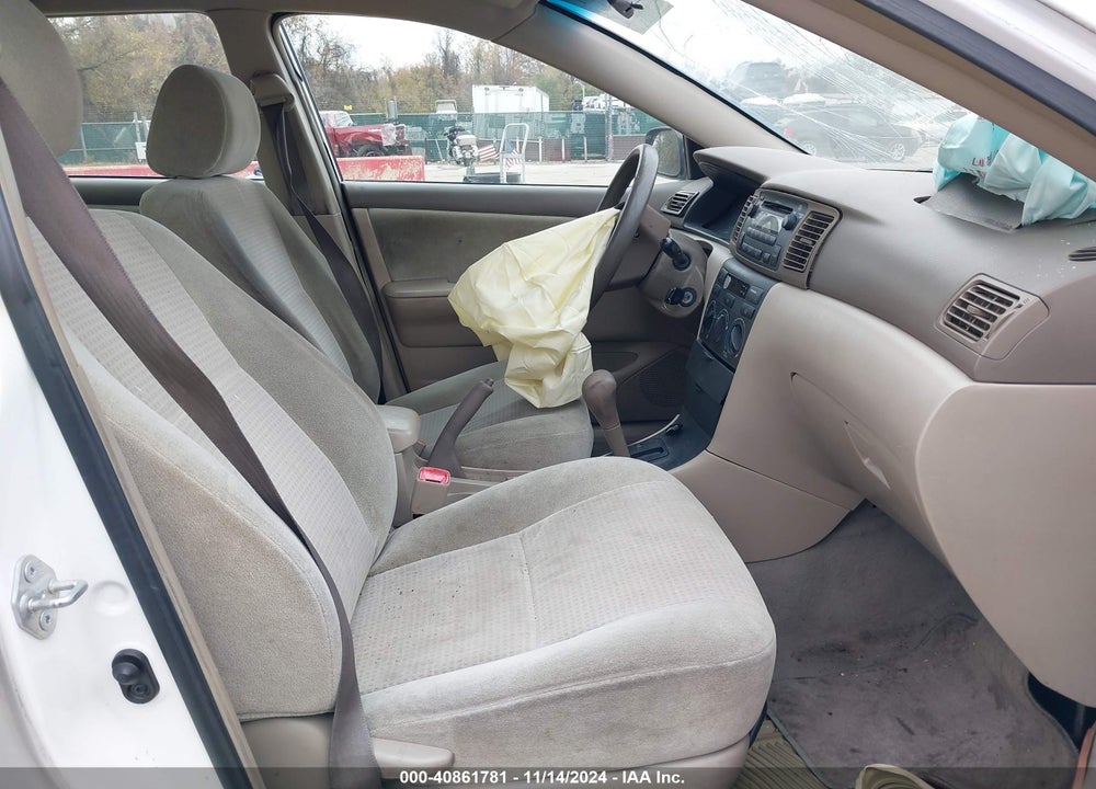 2008 TOYOTA COROLLA CE VIN: 2T1BR32E18C862668