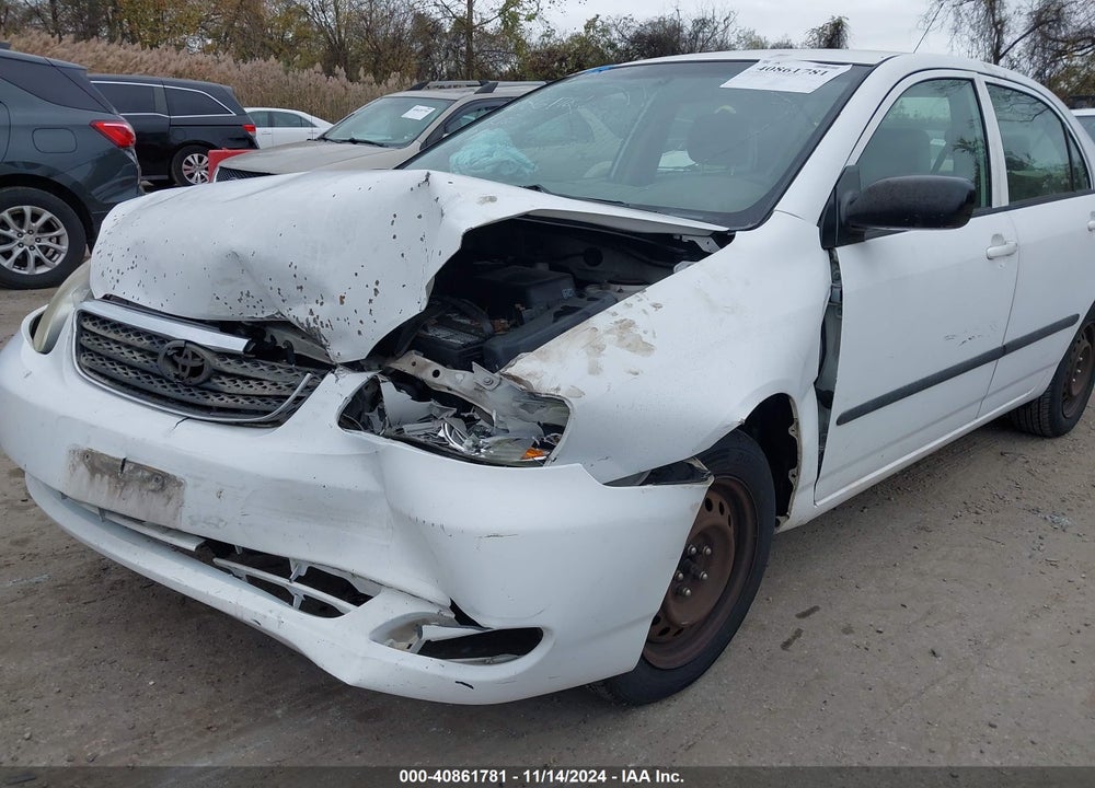 2008 TOYOTA COROLLA CE VIN: 2T1BR32E18C862668