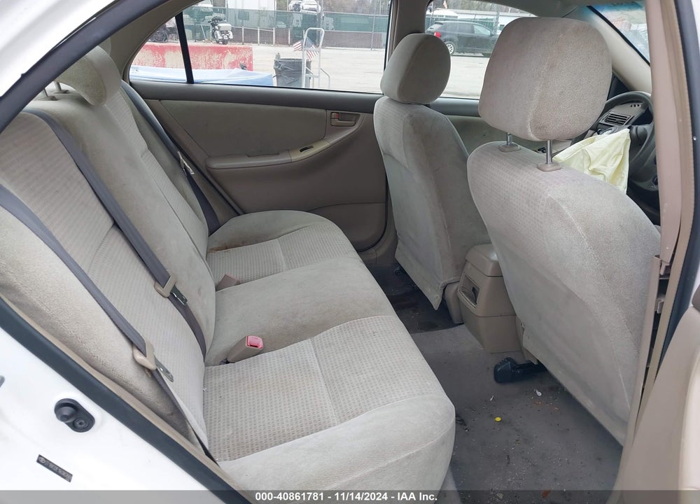 2008 TOYOTA COROLLA CE VIN: 2T1BR32E18C862668